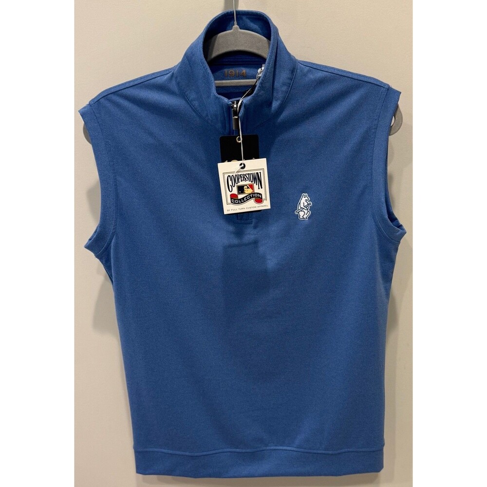 NWT Chicago Cubs 1914 Logo - 1914 Brand Cypress Vest Men's Small NEW $130 Retail